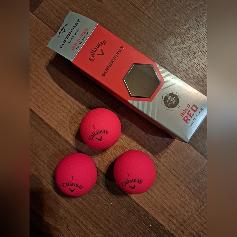 Callaway Red Golf Balls